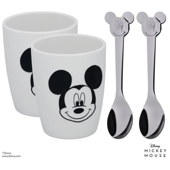 Geschirr & Accessoires | Essbestecke | WMF Becher-Set Disney Mickey Mouse, Größe M, 4-teilig