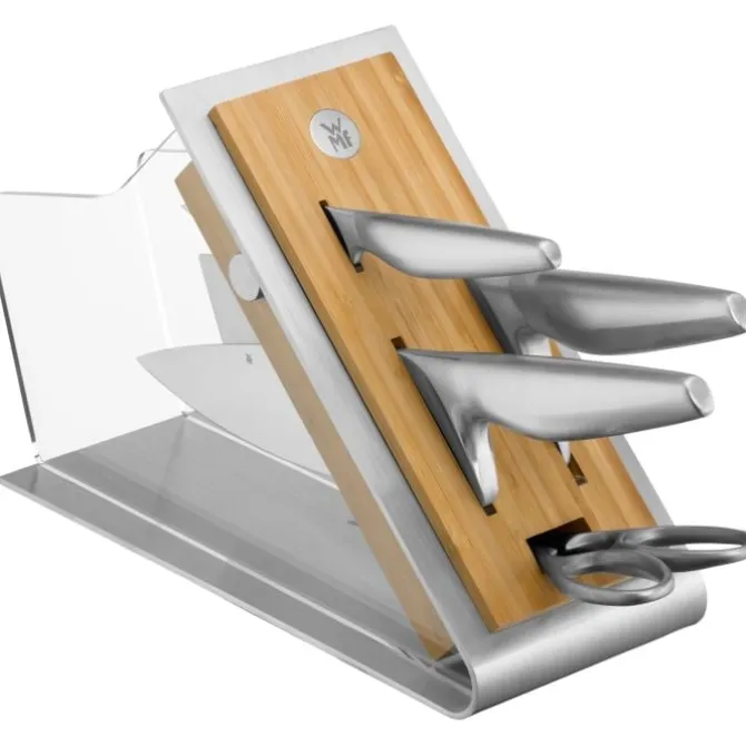 Küchenmesser | WMF Chef`s Edition Messer-Vorteils-Set* mit Messerblock für die asiatische Küche, 5-teilig