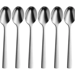 Einzelbestecke | WMF Corvo Espressolöffel-Set, 6 Stück, Cromargan protect®
