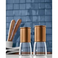Würzen & Verfeinern | WMF De Luxe Gewürzmühlen-Set, 2-teilig, Kupfer