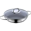 Pfannen | WMF Devil Servierpfanne mit Glasdeckel, 26 cm