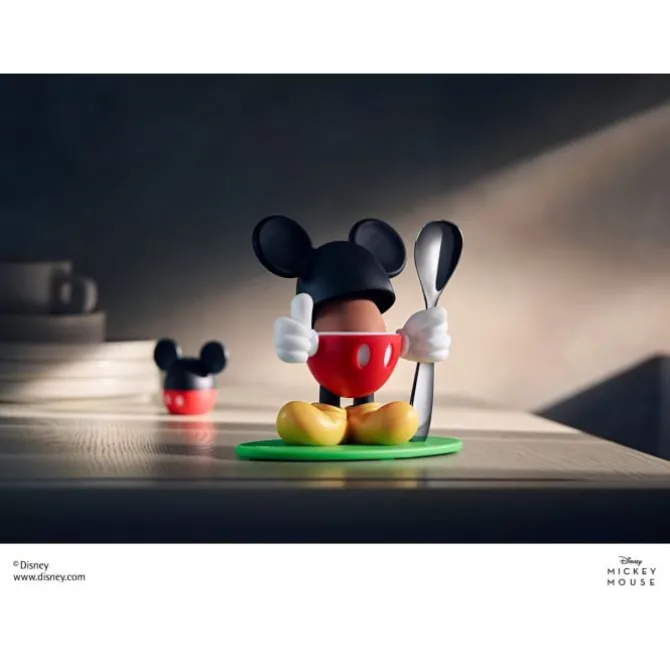 Geschirr & Accessoires | WMF Eierbecher-Set Disney Mickey Mouse mit Löffel, 2-teilig