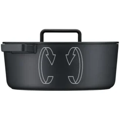 Töpfe | WMF Flavour Bräter oval, 33 x 26 cm, Black