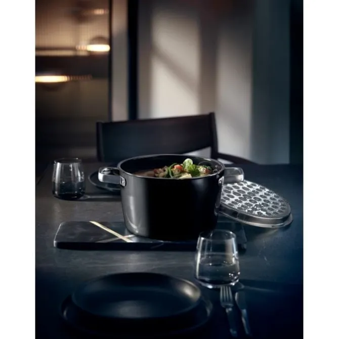 Töpfe | WMF Fusiontec Aromatic Bratentopf mit Deckel, 22 cm, Black