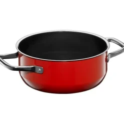 Töpfe | WMF Fusiontec Compact Bratentopf mit Glasdeckel, 18 cm, Red