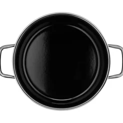 Töpfe | WMF Fusiontec Compact Bratentopf mit Glasdeckel, 24 cm, Black