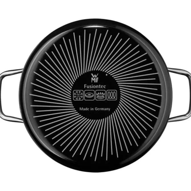 Töpfe | WMF Fusiontec Compact Bratentopf mit Glasdeckel, 24 cm, Black