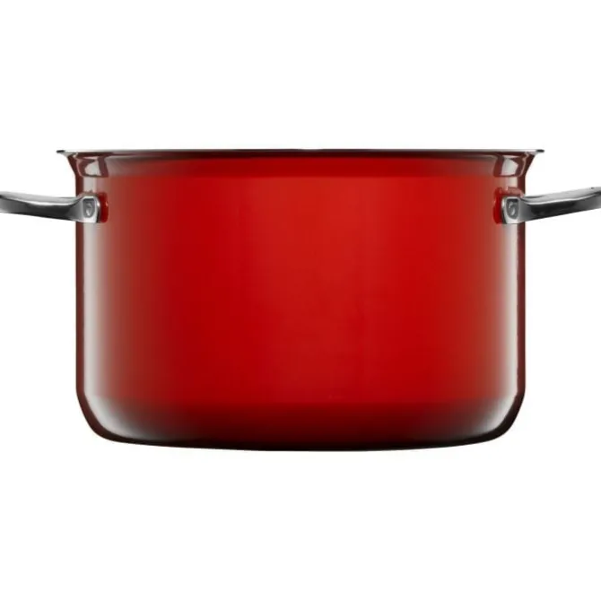 Töpfe | WMF Fusiontec Compact Kochtopf mit Glasdeckel, 24 cm, Red