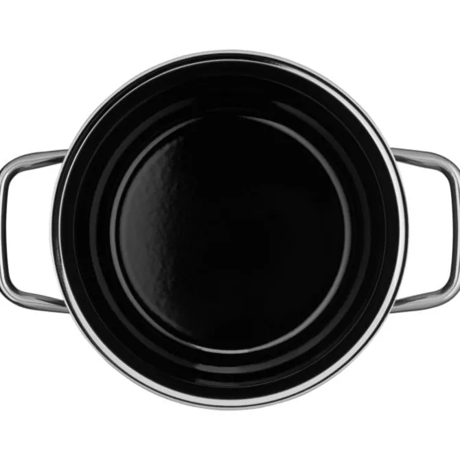 Töpfe | WMF Fusiontec Compact Kochtopf mit Glasdeckel, 18 cm, Black