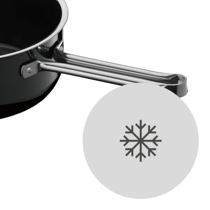 Töpfe | WMF Fusiontec Compact Stielkasserolle, 18 cm, Black