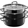 Töpfe | WMF Fusiontec Compact Topf-Set, 3-teilig, Black