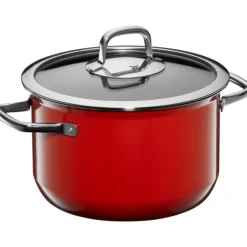 Töpfe | WMF Fusiontec Compact Topf-Set, 3-teilig, Red