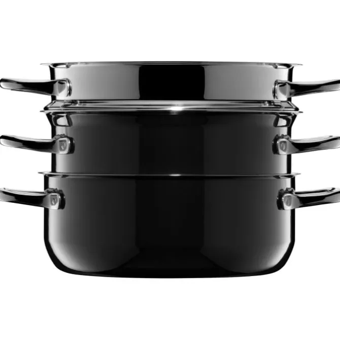 Töpfe | WMF Fusiontec Compact Topf-Set, 3-teilig, Black