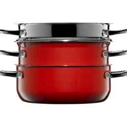 Töpfe | WMF Fusiontec Compact Topf-Set, 3-teilig, Red