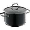 Töpfe | WMF Fusiontec Essential Kochtopf mit Deckel, 20 cm, Black