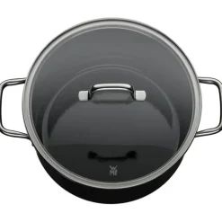 Töpfe | WMF Fusiontec Essential Kochtopf mit Deckel, 24 cm, Black
