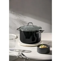 Töpfe | WMF Fusiontec Essential Kochtopf mit Deckel, 20 cm, Black