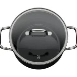 Töpfe | WMF Fusiontec Essential Kochtopf mit Deckel, 20 cm, Black