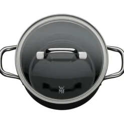 Töpfe | WMF Fusiontec Essential Kochtopf mit Deckel, 16 cm, Black