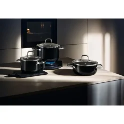 Töpfe | WMF Fusiontec Essential Kochtopf mit Deckel, 16 cm, Black