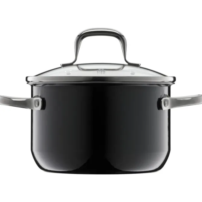 Töpfe | WMF Fusiontec Essential Topf-Set, 3-teilig, Black