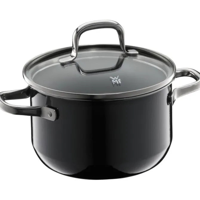 Töpfe | WMF Fusiontec Essential Topf-Set, 3-teilig, Black