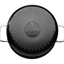 Töpfe | WMF Fusiontec Functional Kochtopf mit Glasdeckel, 24 cm, Black