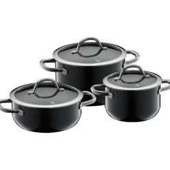 Töpfe | WMF Fusiontec Inspire Topf-Set, 3-teilig, Black