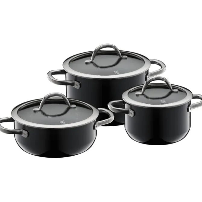 Töpfe | WMF Fusiontec Inspire Topf-Set, 3-teilig, Black