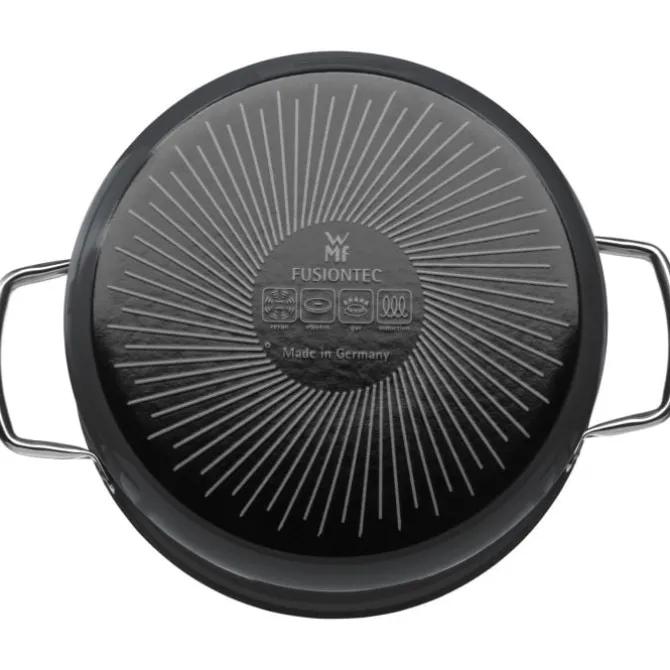 Töpfe | WMF Fusiontec Mineral Bratentopf mit Glasdeckel, 24 cm, Platinum