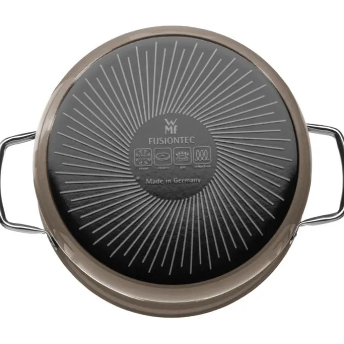 Töpfe | WMF Fusiontec Mineral Bratentopf mit Glasdeckel, 24 cm, Dark Brass