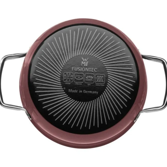 Töpfe | WMF Fusiontec Mineral Bratentopf mit Glasdeckel, 20 cm, Rose Quartz