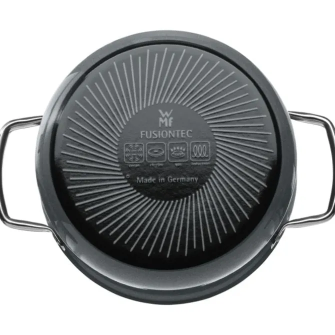 Töpfe | WMF Fusiontec Mineral Bratentopf mit Glasdeckel, 20 cm, Platinum