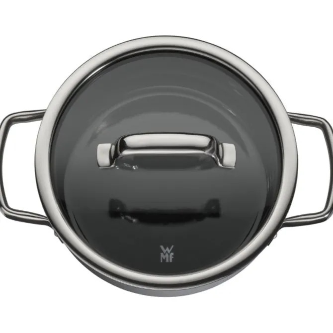 Töpfe | WMF Fusiontec Mineral Bratentopf mit Glasdeckel, 20 cm, Platinum