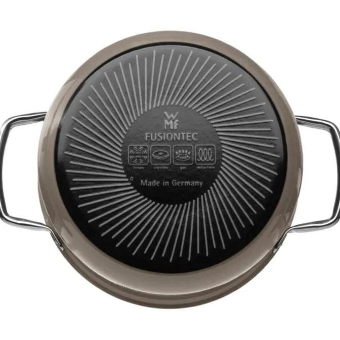 Töpfe | WMF Fusiontec Mineral Bratentopf mit Glasdeckel, 20 cm, Dark Brass