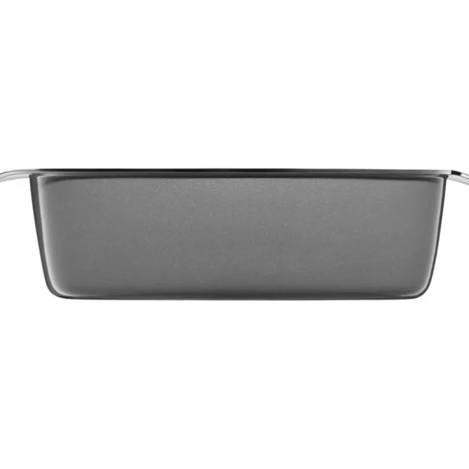 Töpfe | WMF Fusiontec Mineral Bräter mit Glasdeckel, rechteckig, 32 x 21 cm, Platinum