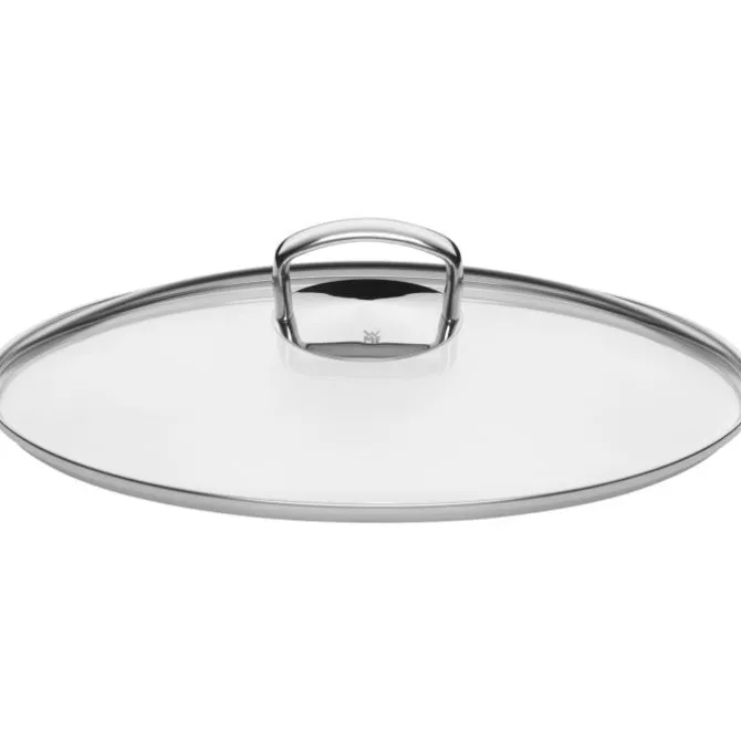 Töpfe | WMF Fusiontec Mineral Bräter mit Glasdeckel, oval, 36 cm, Platinum