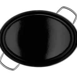 Töpfe | WMF Fusiontec Mineral Bräter mit Glasdeckel, oval, 36 cm, Platinum