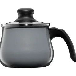 Töpfe | WMF Fusiontec Mineral Mini-Topf mit Glasdeckel, 12 cm, Platinum