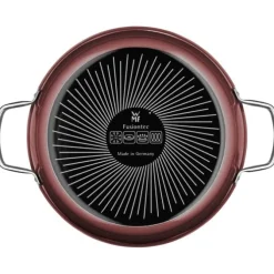 Pfannen | WMF Fusiontec Mineral Schmorpfanne mit Glasdeckel, 24 cm, Rose Quartz