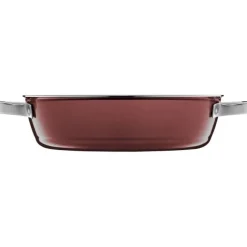 Pfannen | WMF Fusiontec Mineral Schmorpfanne mit Glasdeckel, 24 cm, Rose Quartz