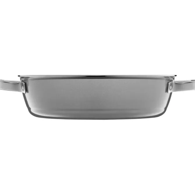 Pfannen | WMF Fusiontec Mineral Schmorpfanne mit Glasdeckel, 28 cm, Platinum