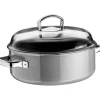 Töpfe | WMF Fusiontec Mineral Schmortopf mit Glasdeckel, 28 cm, Platinum