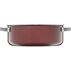 Töpfe | WMF Fusiontec Mineral Schmortopf mit Glasdeckel, 28 cm, Rose Quartz