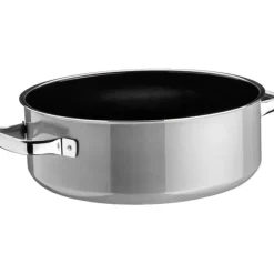 Töpfe | WMF Fusiontec Mineral Schmortopf mit Glasdeckel, 28 cm, Platinum