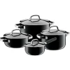 Töpfe | WMF Fusiontec Mineral Topf-Set, 4-teilig, Black