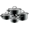 Töpfe | WMF Fusiontec Mineral Topf-Set, 4-teilig, Platinum