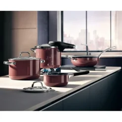 Töpfe | WMF Fusiontec Mineral Topf-Set, 4-teilig, Rose Quartz
