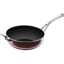 Pfannen | WMF Fusiontec Mineral Wok, 28 cm, Rose Quartz