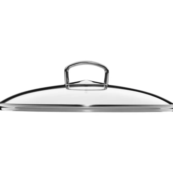 Pfannen | WMF Fusiontec Mineral Wok mit Glasdeckel, 36 cm, Platinum